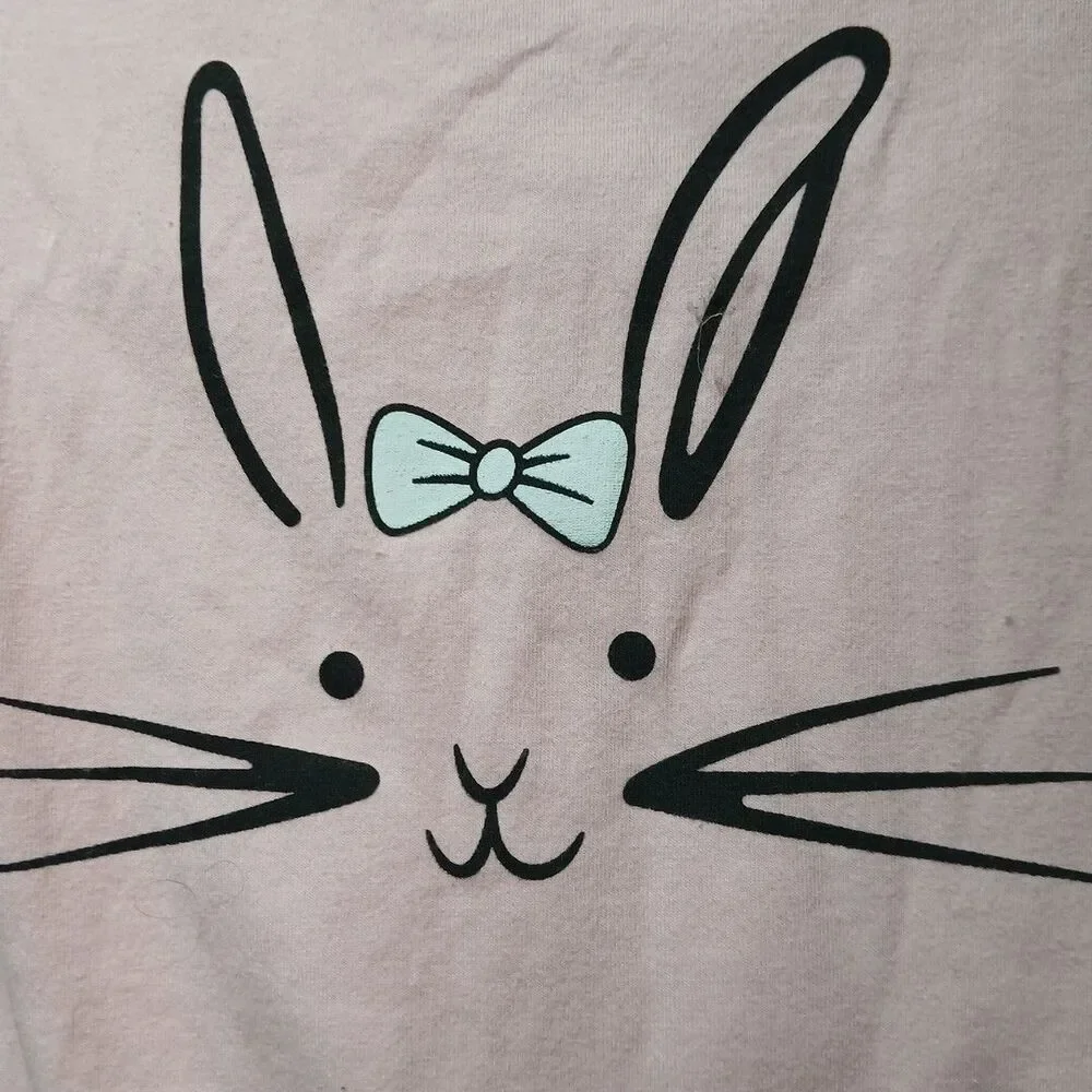 Pink Bunny One Piece 3 To 6 Month Easter